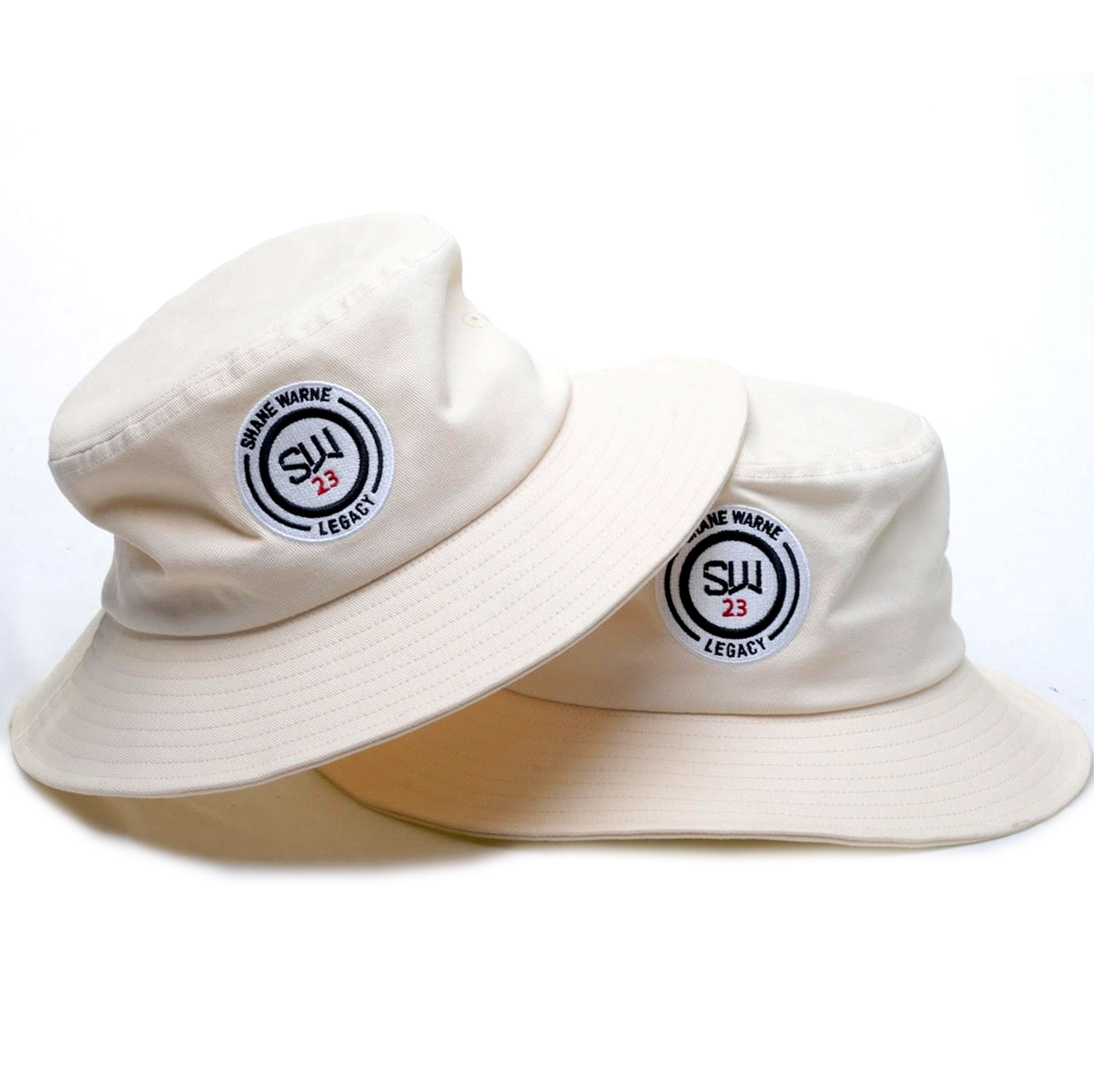 Shane Warne Legacy Bucket Hat (Off White)