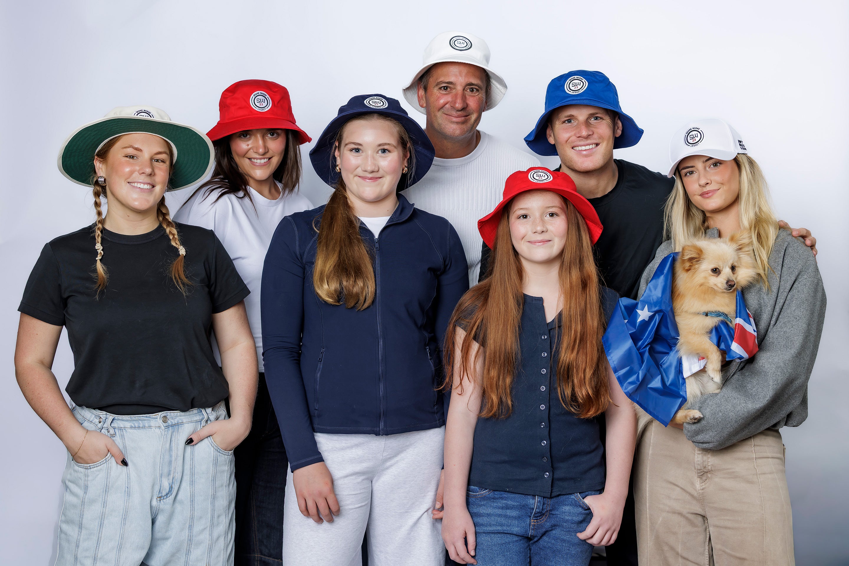 Shane Warne Legacy Bucket Hat (Off White)