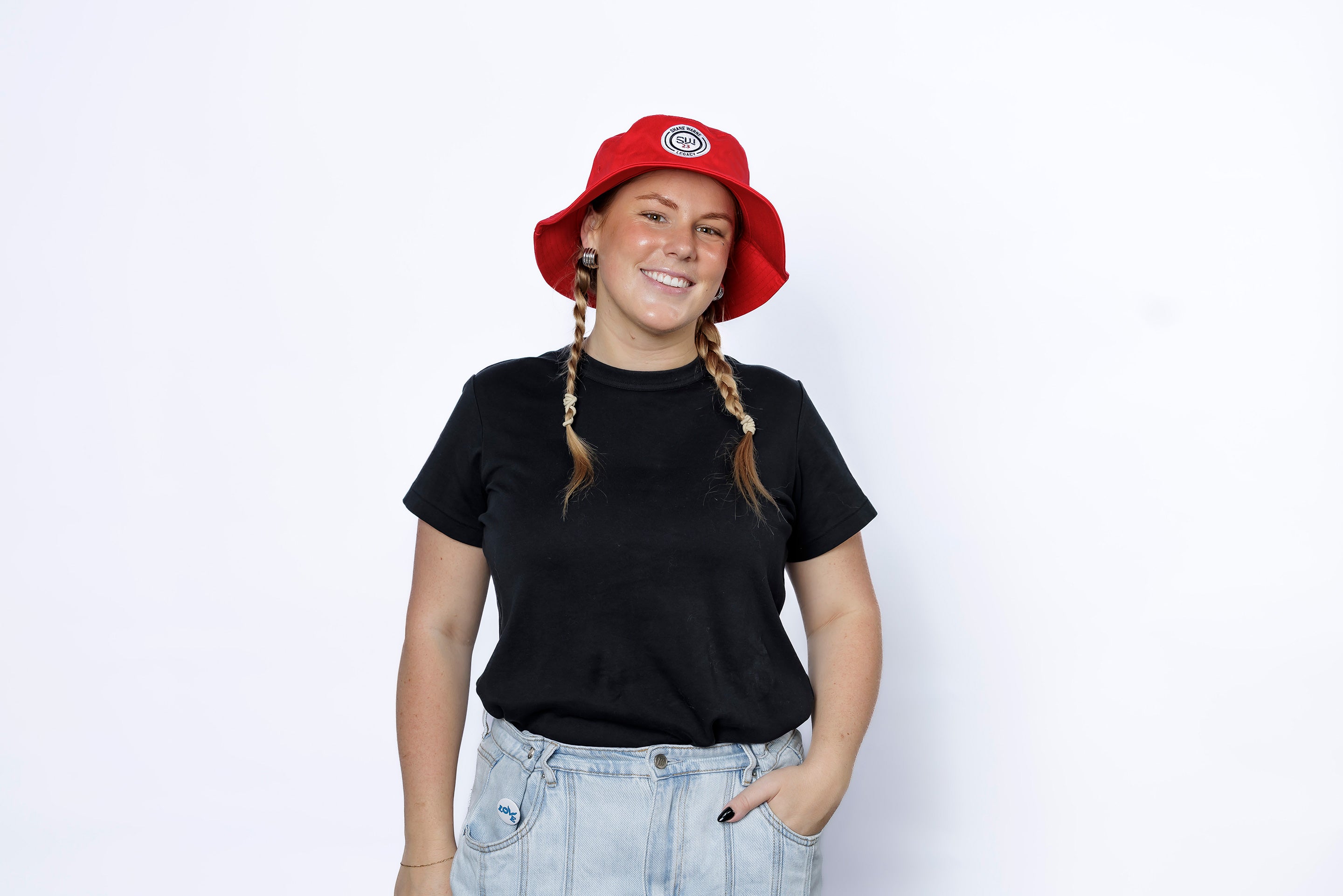 Shane Warne Legacy Bucket Hat (England Rose)