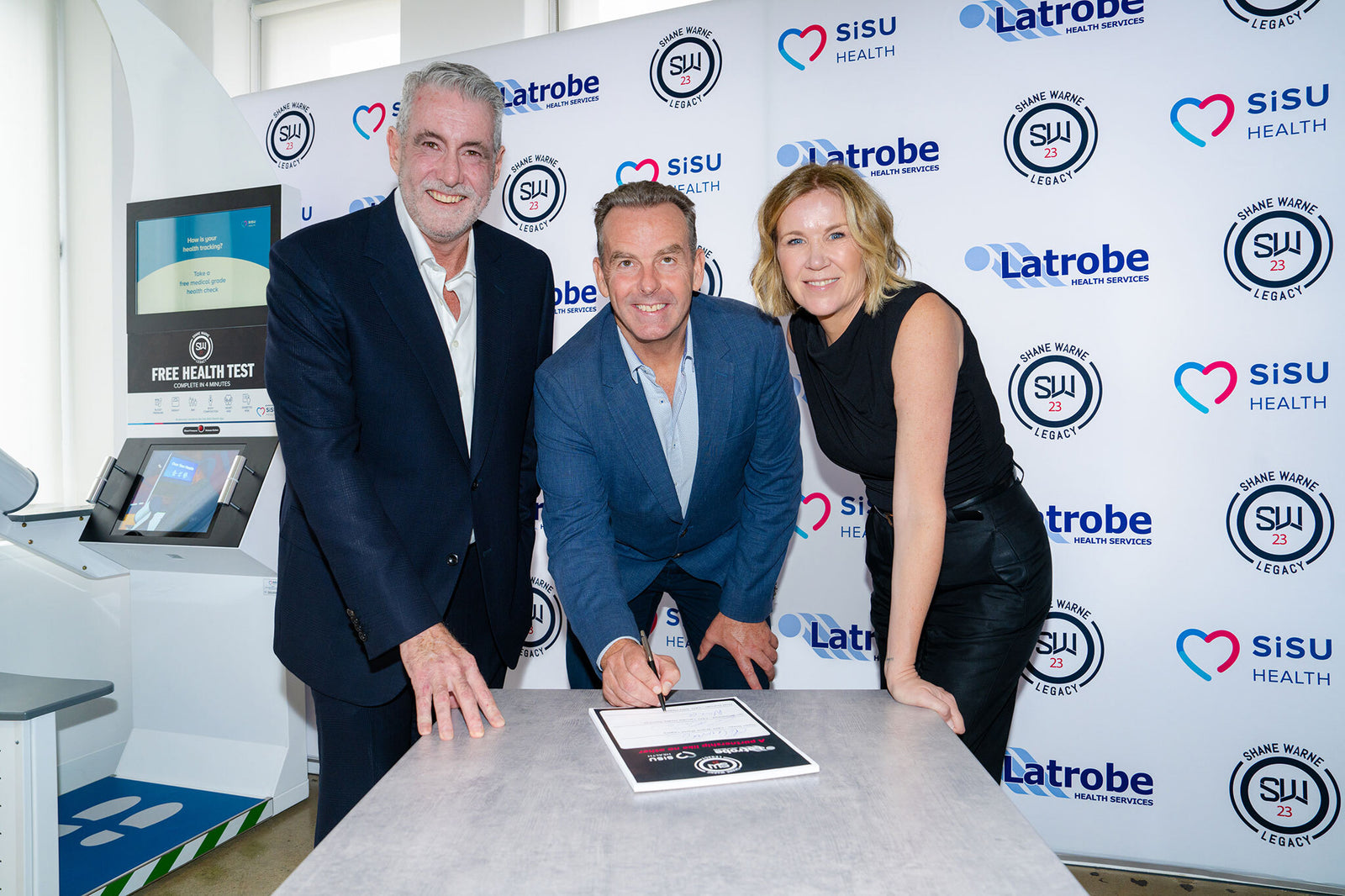 Committed to free Shane Warne Legacy Health Checks in our partnership with Latrobe Health Services