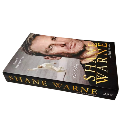 No Spin - Autobiography by Shane Warne - Paperback