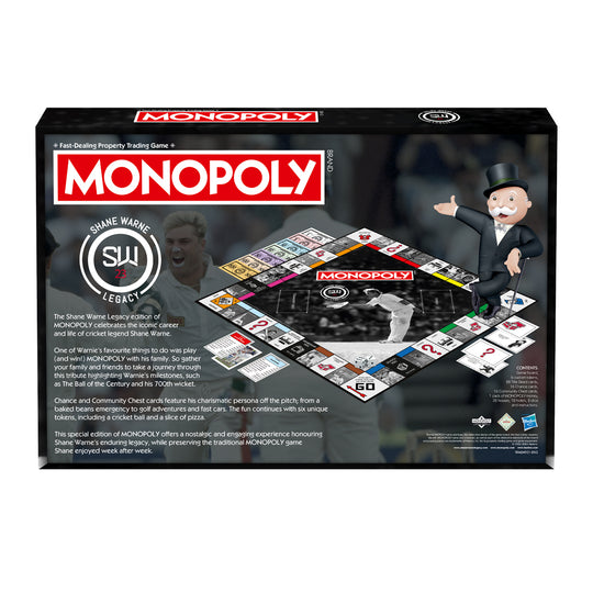 Shane Warne Legacy MONOPOLY Limited Edition