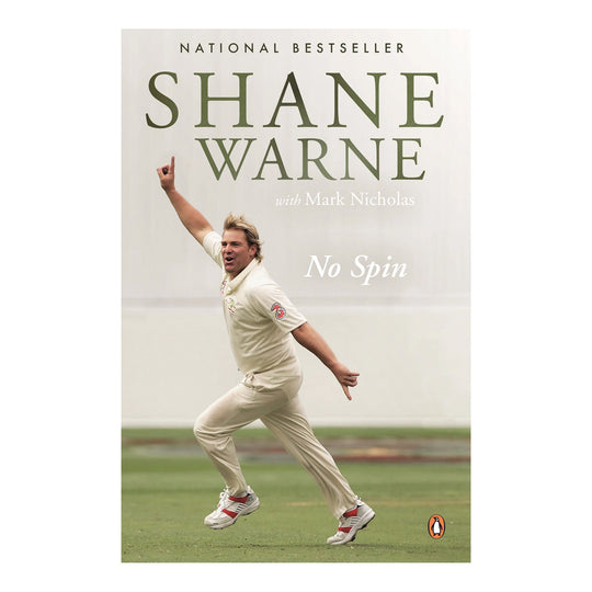 No Spin - Autobiography by Shane Warne - Paperback