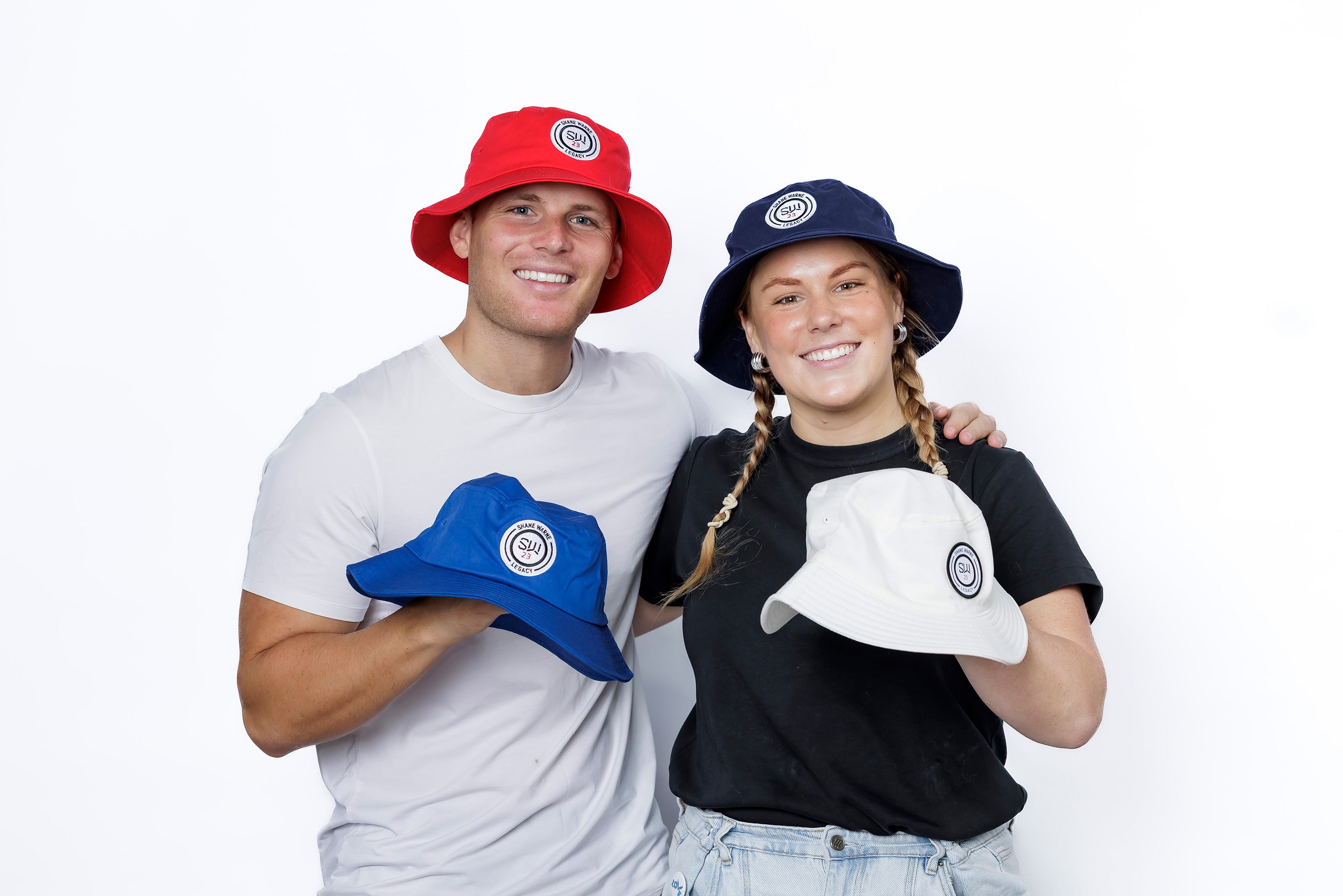 Shane Warne Legacy Bucket Hat (Navy)